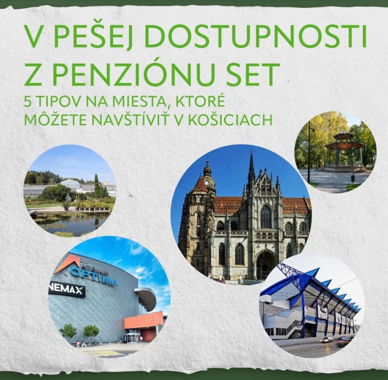 Penzion Set Košice Eksteriør billede